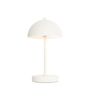 Vonkajšia stolná lampa biela nabíjateľná 3-stupňovo stmievateľná - Keira vyobraziť
