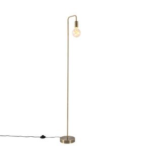 Moderná stojaca lampa bronzová - Facil vyobraziť
