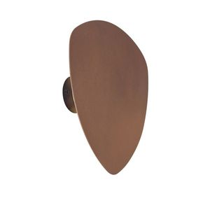 Dizajnové nástenné svietidlo bronzové organické 32 cm 2-svetlá - Pulley vyobraziť