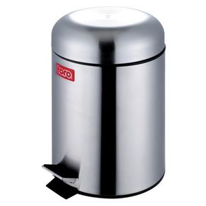 Nerezový nášľapný kôš na odpadky TORO Retro 3l vyobraziť
