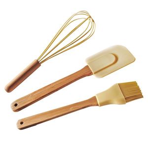 Sada silikónového náčinia TORO Bamboo 3ks vyobraziť