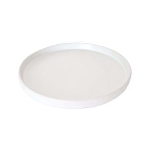 Keramický plytký tanier KITCHISIMO 26cm biley mat vyobraziť