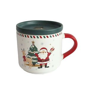 Vianočný keramický hrnček s viečkom TORO 400ml Santa vyobraziť