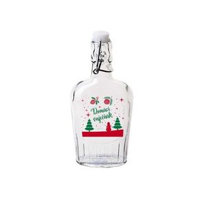 Sklenená ploskačka s patentným uzáverom TORO 300ml domácí vaječňák vyobraziť