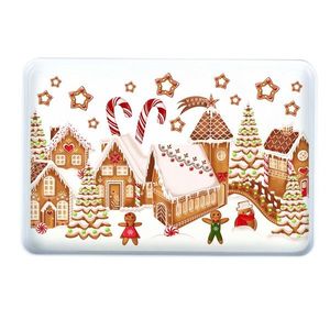 Melamínový servírovací podnos TORO 40x27cm perníčková dedinka vyobraziť