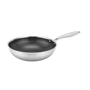Nerezová panvica WOK KITCHISIMO Chef 28cm nepriľnavý povrch vyobraziť