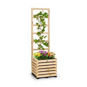 Blumfeldt Modu Grow 50, súprava vyvýšeného záhona a mriežky, 50 x 151 x 45 cm, borovicové drevo, bublinková fólia vyobraziť