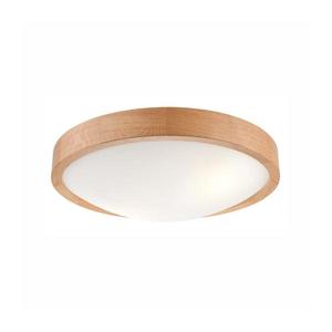 Stropné svietidlo OAK SLIM 2xE27/60W/230V dub, pr. 37 cm LD-PD-8.2 dab vyobraziť
