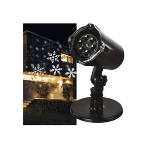 LED Vianočný vonkajší projektor LED/3, 6W/230V IP44 studená biela DCPC04 vyobraziť