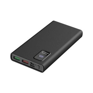 Powerbanka s LED displejom Power Delivery 10000 mAh 3, 7V čierna PMPB10WQC726B vyobraziť