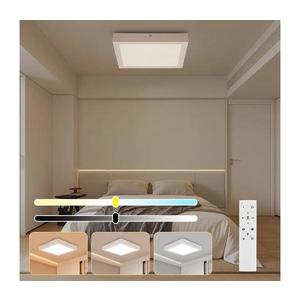 Brilagi-LED Stmievateľné kúpeľňové svietidlo FRAME SMART LED/24W/230V IP44 biele + diaľkové ovládanie BRI029 vyobraziť
