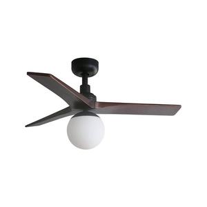 FARO Barcelona FARO 34278-11L - Stropný látor KLIM S 1xE27/15W/230V orech/čierna + DO 342781B vyobraziť
