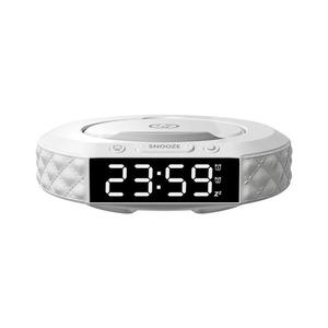 08983L - Budík s LCD a bezdrôtovou Qi nabíjačkou 27W/9V biely 08983L vyobraziť