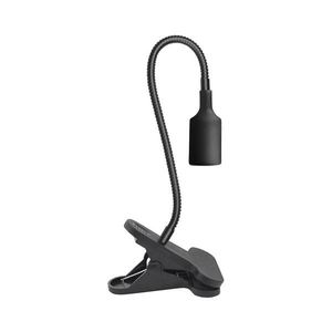 Flexibilná stolná lampa s klipom PLANTY 1xE27/30W/230V čierna KDSN00000076 vyobraziť