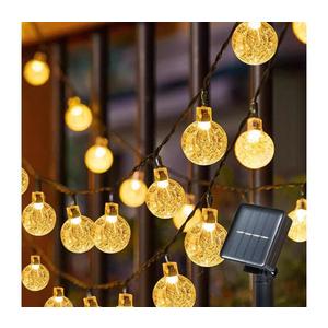Brilagi - LED solárny dekoračný reťaz BUBBLE 300xLED/8 režimov 30m IP65 teplá biela BRI114 vyobraziť
