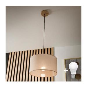 BRILAGI - LED Luster na lanku ANTHONY 1xE27/60W/230V dub/béžová 8590828610335 vyobraziť