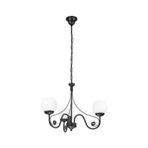 Brilagi - LED Luster na reťazi COTTAGE 3xG9/40W/230V čierna/biela vyobraziť