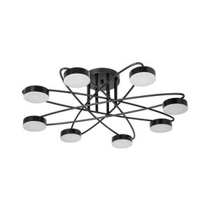 LED Prisadený luster 8xLED/7W/230V 3000-6000K pr. 70 cm čierna W-N4248/8 vyobraziť
