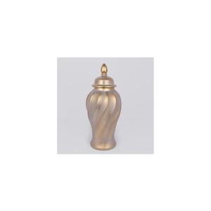 Eurolamp Keramická dóza 40, 8x17, 5 cm zlatá/šedá 752-20350 vyobraziť