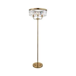Endon 110644 - Stojacia lampa CHESTERFIELD 3xE14/6W/230V mosadz 110644 vyobraziť