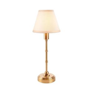Endon 114811 - LED stmievateľná nabíjateľná stolná lampa BURLEY LED/1, 5W/5V mosadz/biela 114811 vyobraziť