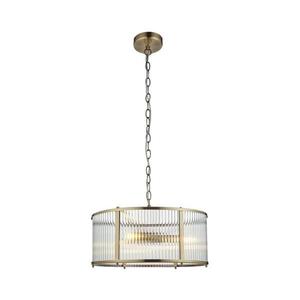 Endon 106282 - Závesný luster RIDGETON na reťazi 3xE14/6W/230V, mosadz 106282 vyobraziť