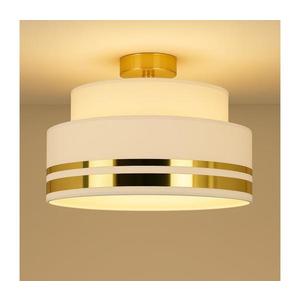 HEXE Stropné svietidlo TAMI 1xE27/60W/230V pr. 40 cm biela/zlatá H0832 vyobraziť