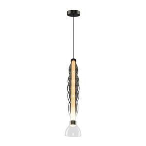 LED Luster na lanku LUCCO LED/18W/230V pr. 15 cm dymová ML1415 vyobraziť