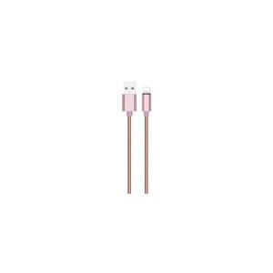 Winner Group - USB kábel Lightning / USB-A 1m ružová WINKALIGHMEPI vyobraziť