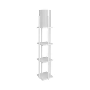 Stojacia lampa s poličkami NORA 1xE27/40W/230V biela 390FLH1147 vyobraziť