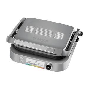 Sencor kontaktný gril 2100W/230V matný chróm 41010152 vyobraziť