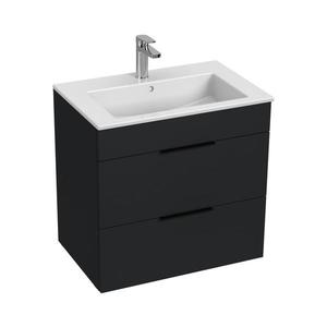 JIKA H4536021763521 - Kúpeľňová skrinka s umývadlom CUBE 60, 7x65 cm čierna H4536021763521 vyobraziť