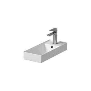 Cersanit K677-005 - Umývadlo na dosku LARGA 22x50 cm keramika lesklá biela K677-005 vyobraziť