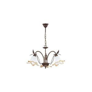 Luster na reťazi BRAGA 3xE27/15W/230 bronzový 10753 vyobraziť