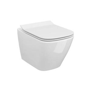 Cersanit S701-405 - Závesné WC s WC sedátkom CITY SQUARE keramika/biela S701-405 vyobraziť