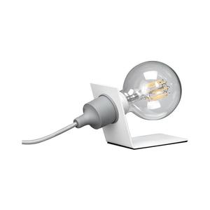 ONLI - Stolná lampa WIRE 1xE27/15W/230V 9 cm šedá/biela 4853/LB vyobraziť