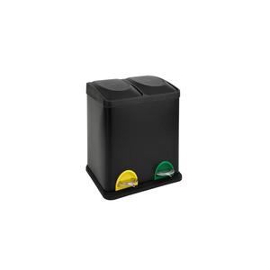 UTC Kôš na triedený odpad 30 l, čierny 270646 vyobraziť
