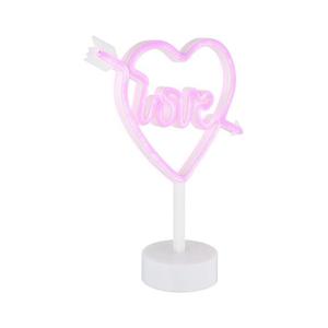 Globo 28066 - LED neonová stolná dekorácia ARMOR LED/2W/3xAA srdce 28066 vyobraziť