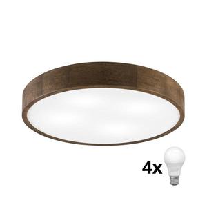 BRILAGI - LED stropné svietidlo CARVALHO 4xE27/60W/230V, dub/orech, priemer 57, 5 cm 8590828002147 vyobraziť