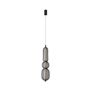 LED luster na lanku PUMA LED/15W/230V pr. 14 cm čierna 33-35363 vyobraziť