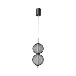 LED luster na lanku PUMA LED/10W/230V priemer 14 cm čierny 32-35356 vyobraziť