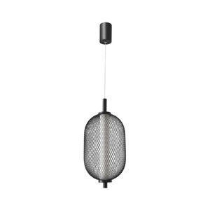 LED závesné svietidlo na lanku PUMA LED/10W/230V pr. 15 cm čierne 31-35349 vyobraziť