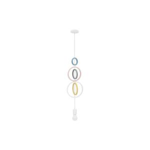 Detský luster na lanku HOOPS 1xE27/20W/230V pr. 19 cm pestrofarebný 31-12036 vyobraziť
