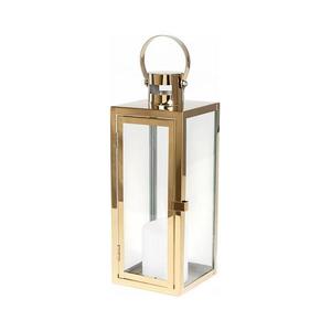 Estilo Home Zlatá dekoratívna lucerna 38 cm 5905623251028 vyobraziť
