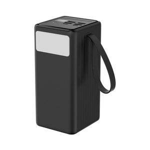 Powerbanka 60000 mAh 65W PD 4xUSB-A + 2xUSB-C s LED baterkou a USB-C káblom 1m PMPB6065 vyobraziť