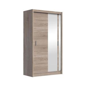Šatní skriňa so zrkadlom SABRINA 150x215 cm dub sonoma OSLO 150 Sonoma vyobraziť