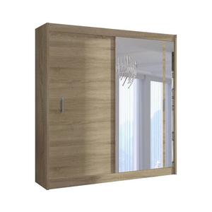 Šatní skriňa so zrkadlom SABRINA 203x215 cm dub sonoma OSLO 203 Sonoma vyobraziť