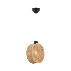 Závesný luster na lanku DRUM 1xE27/60W/230V hnedý 390FLH2525 vyobraziť