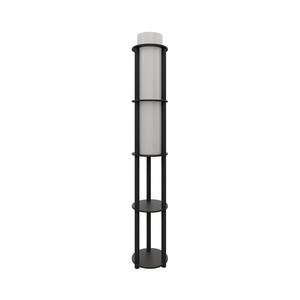 Stojacia lampa s poličkami NOTO 1xE27/40W/230V čierna 666PTR1113 vyobraziť
