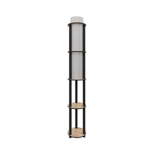 Stojacia lampa s poličkami NOTO 1xE27/40W/230V béžová/čierna 666PTR1114 vyobraziť